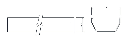 Cross-section of the Track